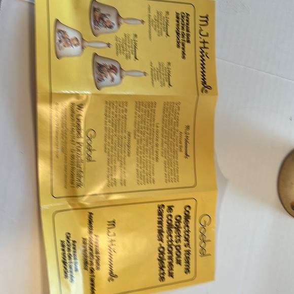 3/$25 Vtg Goebel M.J Hummel Annual Bell 1980 in Bas-Relief Third Edition Germany - Picture 3 of 9
